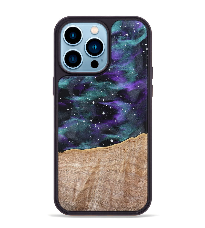 iPhone 14 Pro Max Wood Phone Case - Kristy (Cosmos, 826793)