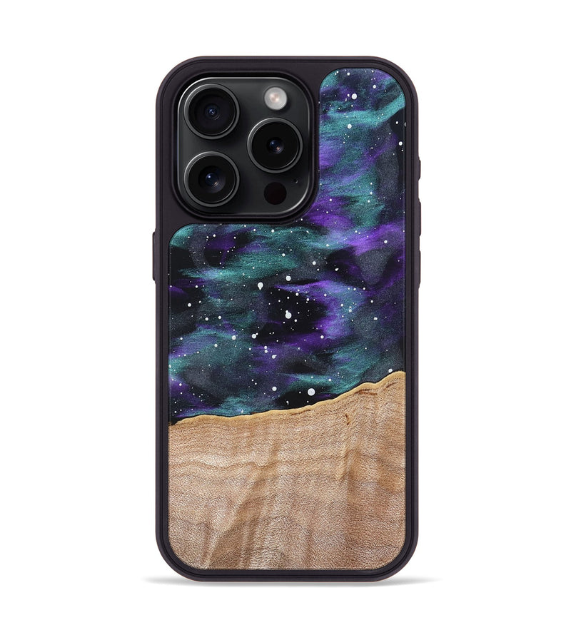 iPhone 15 Pro Wood Phone Case - Kristy (Cosmos, 826793)