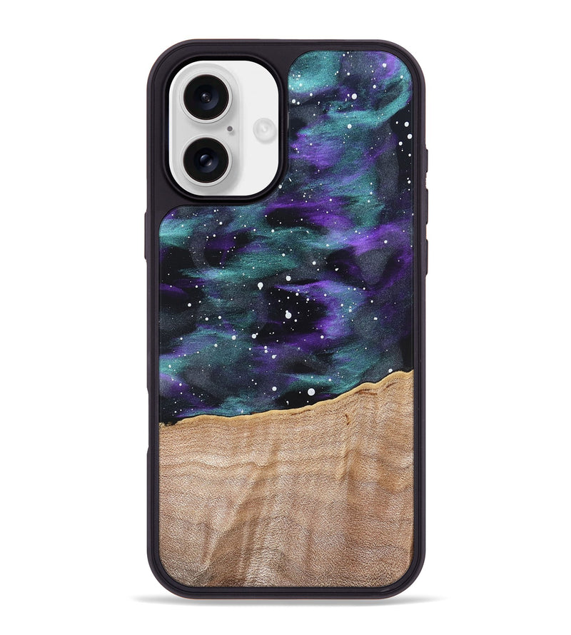 iPhone 16 Plus Wood Phone Case - Kristy (Cosmos, 826793)