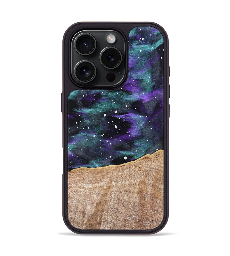 iPhone 16 Pro Wood Phone Case - Kristy (Cosmos, 826793)