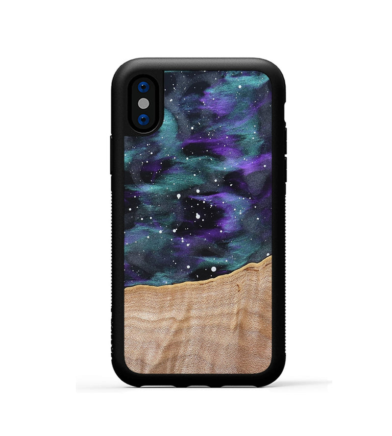 iPhone Xs Wood Phone Case - Kristy (Cosmos, 826793)
