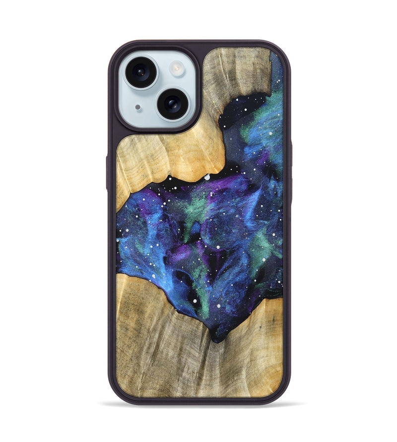 iPhone 15 Wood Phone Case - Brian (Cosmos, 826794)