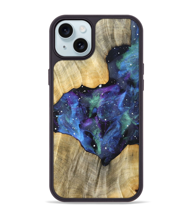 iPhone 15 Plus Wood Phone Case - Brian (Cosmos, 826794)