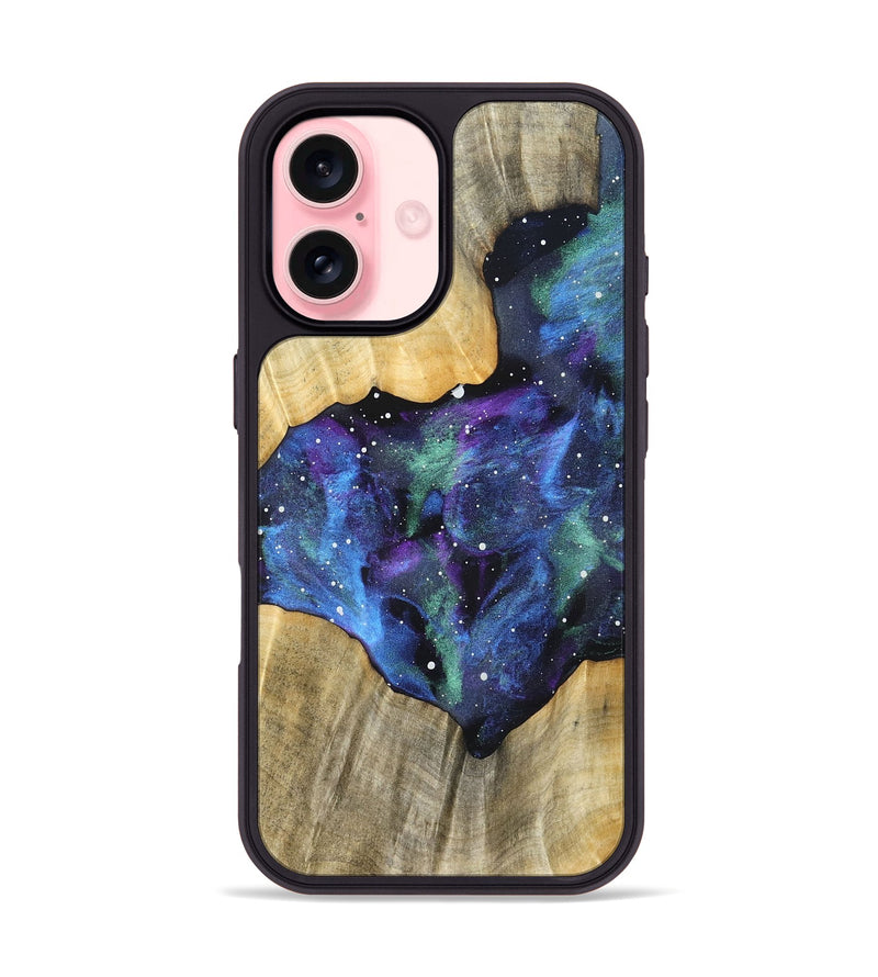 iPhone 16 Wood Phone Case - Brian (Cosmos, 826794)