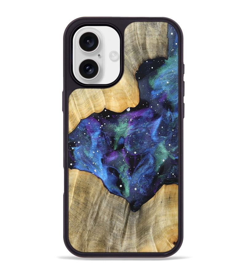 iPhone 16 Plus Wood Phone Case - Brian (Cosmos, 826794)