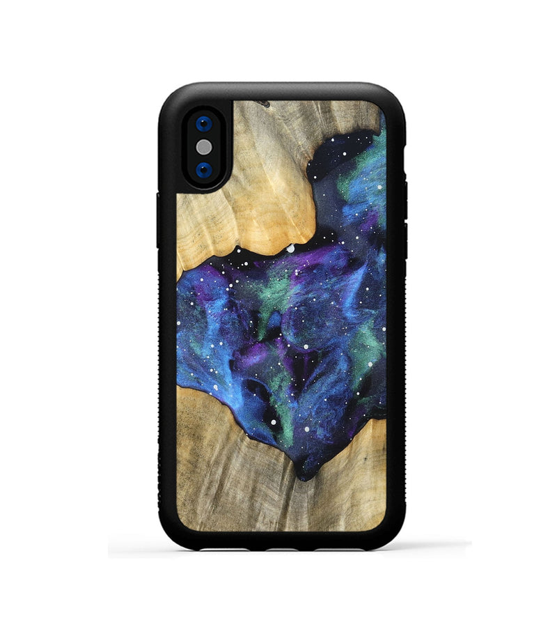 iPhone Xs Wood Phone Case - Brian (Cosmos, 826794)