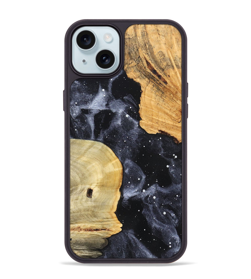 iPhone 15 Plus Wood Phone Case - Krew (Cosmos, 826796)