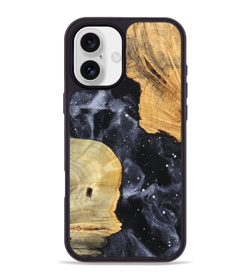 iPhone 16 Plus Wood Phone Case - Krew (Cosmos, 826796)