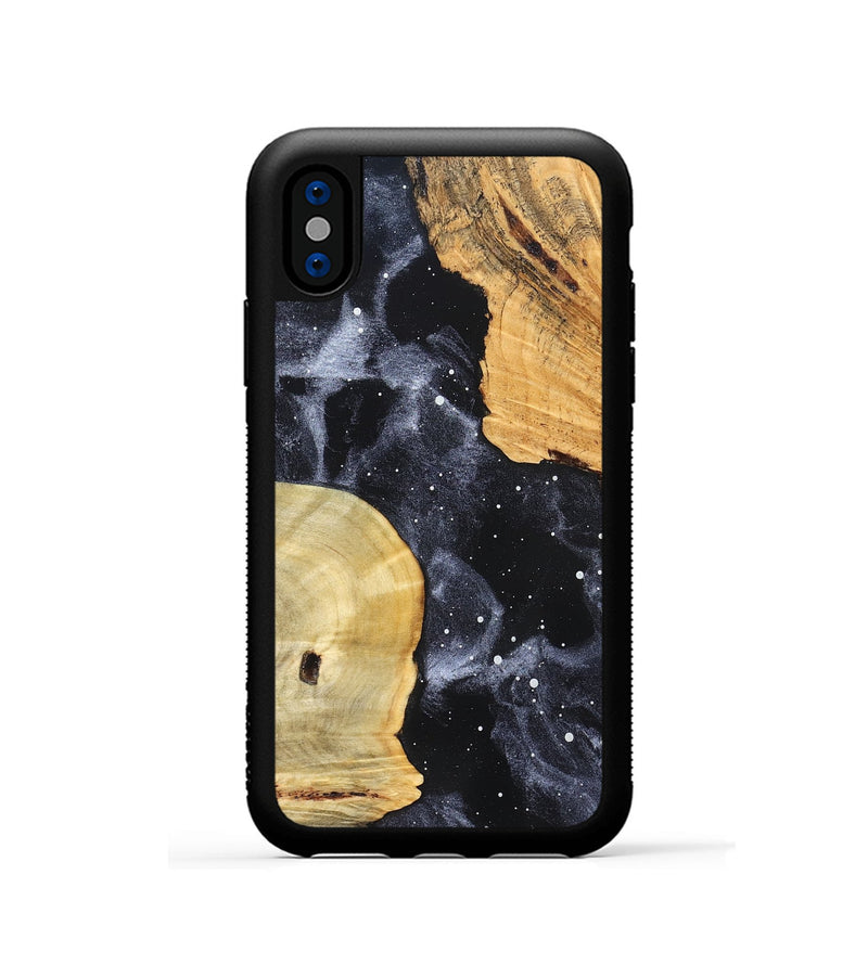 iPhone Xs Wood Phone Case - Krew (Cosmos, 826796)