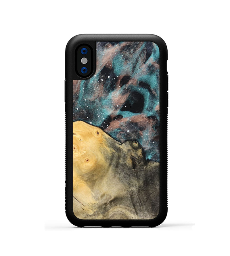 iPhone Xs Wood Phone Case - Erykah (Cosmos, 826800)