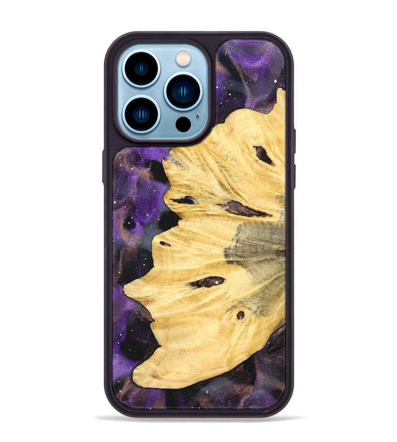 iPhone 14 Pro Max Wood Phone Case - Zavier (Cosmos, 826801)
