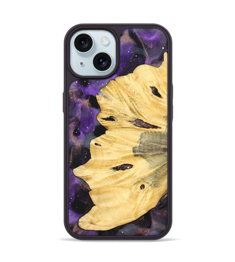 iPhone 15 Wood Phone Case - Zavier (Cosmos, 826801)