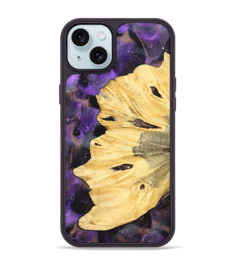 iPhone 15 Plus Wood Phone Case - Zavier (Cosmos, 826801)