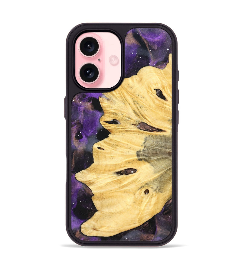 iPhone 16 Wood Phone Case - Zavier (Cosmos, 826801)