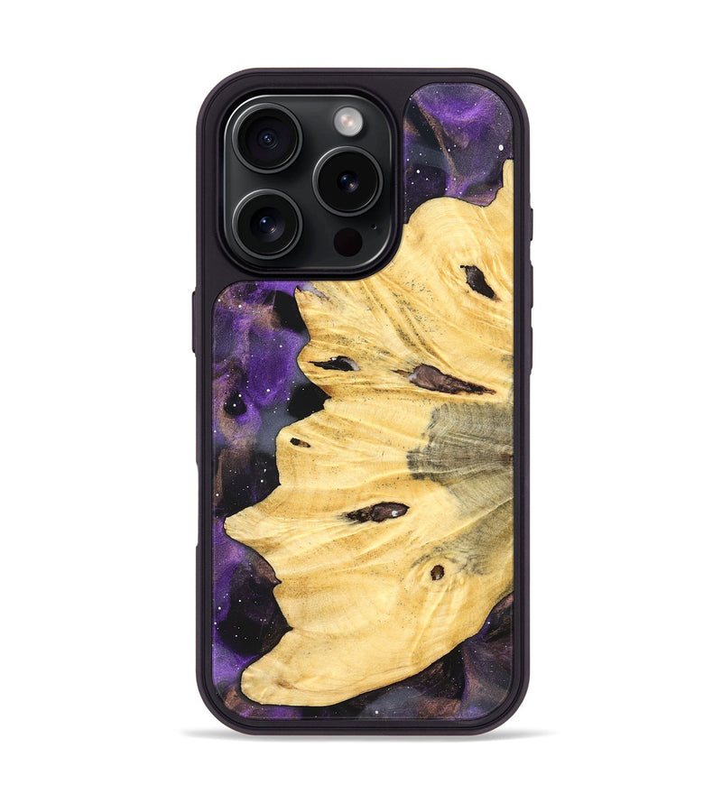 iPhone 16 Pro Wood Phone Case - Zavier (Cosmos, 826801)