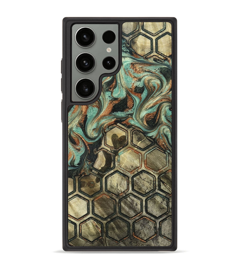 Galaxy S23 Ultra Wood Phone Case - Berry (Pattern, 826802)