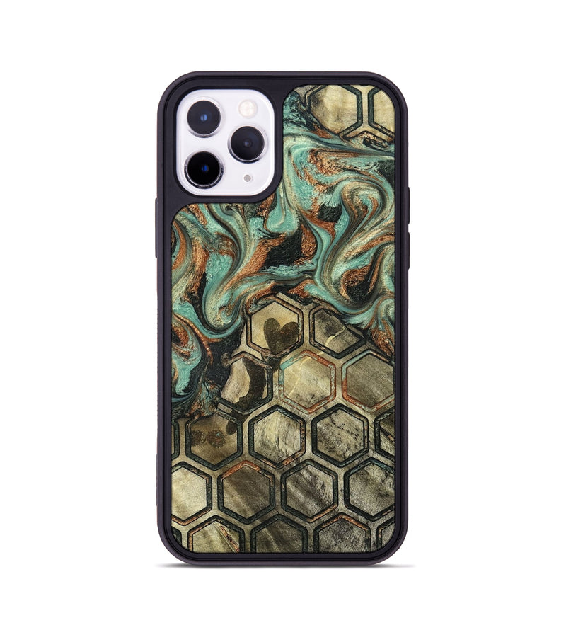 iPhone 11 Pro Wood Phone Case - Berry (Pattern, 826802)
