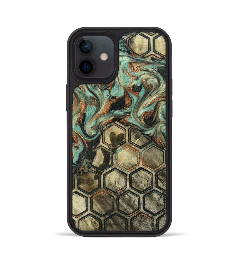 iPhone 12 Wood Phone Case - Berry (Pattern, 826802)