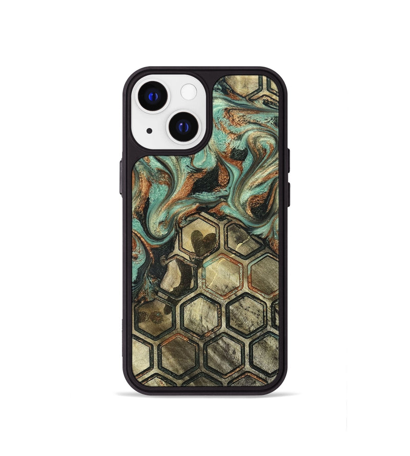 iPhone 13 mini Wood Phone Case - Berry (Pattern, 826802)