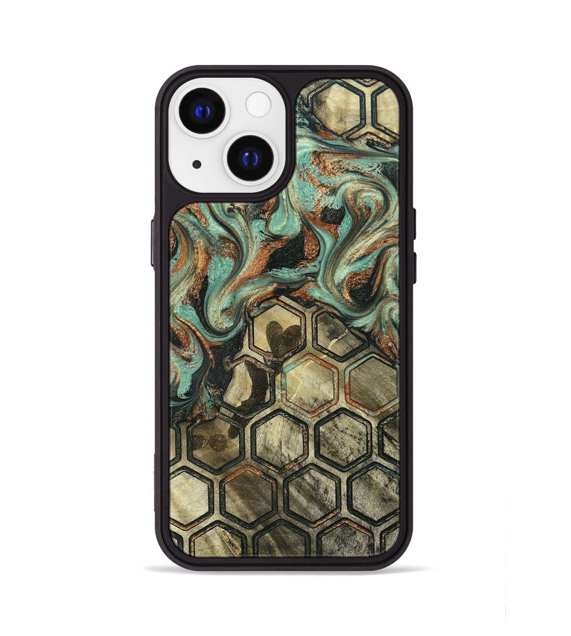 iPhone 13 Wood Phone Case - Berry (Pattern, 826802)