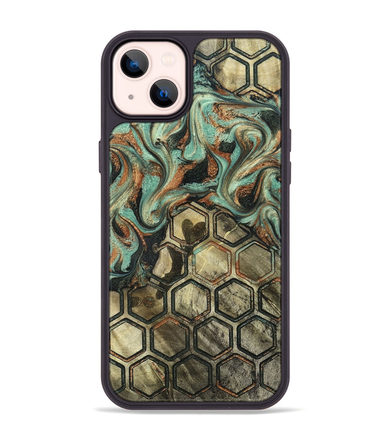 iPhone 14 Plus Wood Phone Case - Berry (Pattern, 826802)
