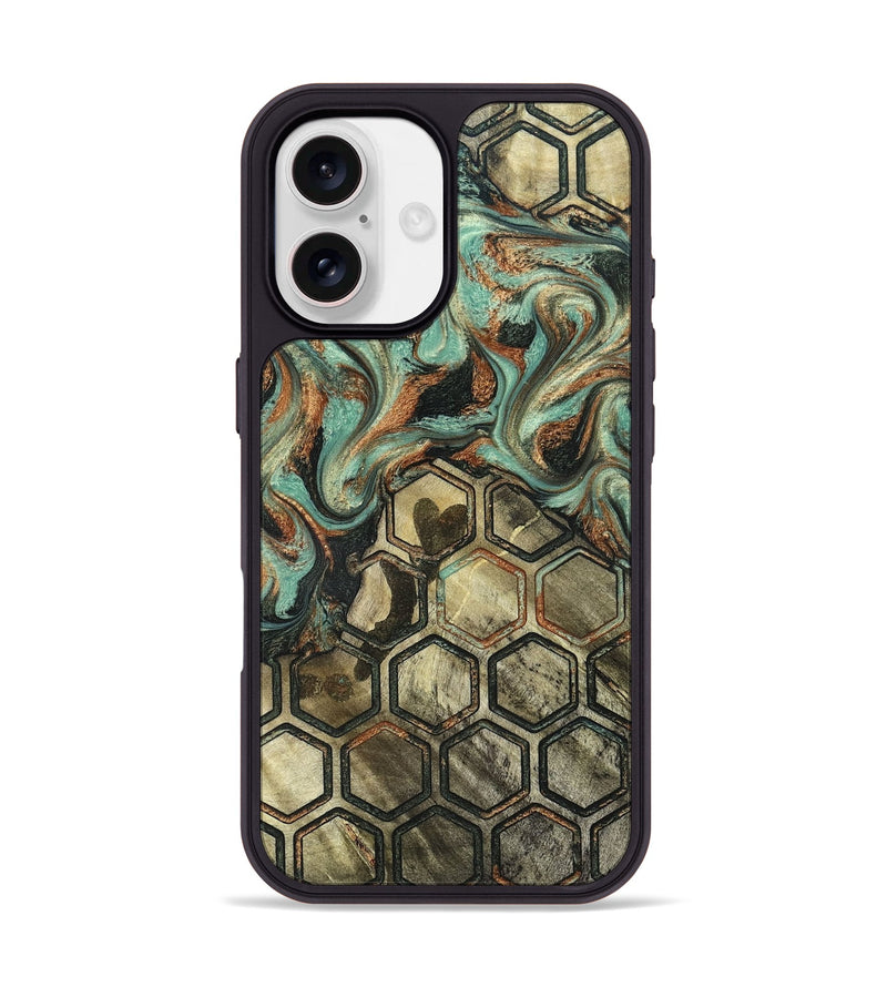 iPhone 17 Wood Phone Case - Berry (Pattern, 826802)