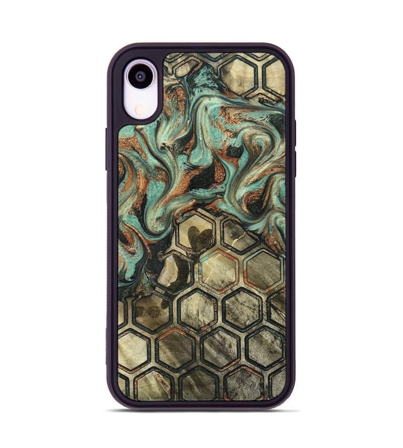 iPhone Xr Wood Phone Case - Berry (Pattern, 826802)