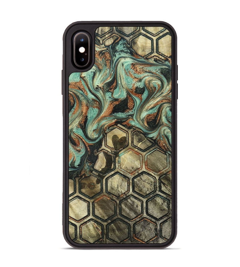 iPhone Xs Max Wood Phone Case - Berry (Pattern, 826802)