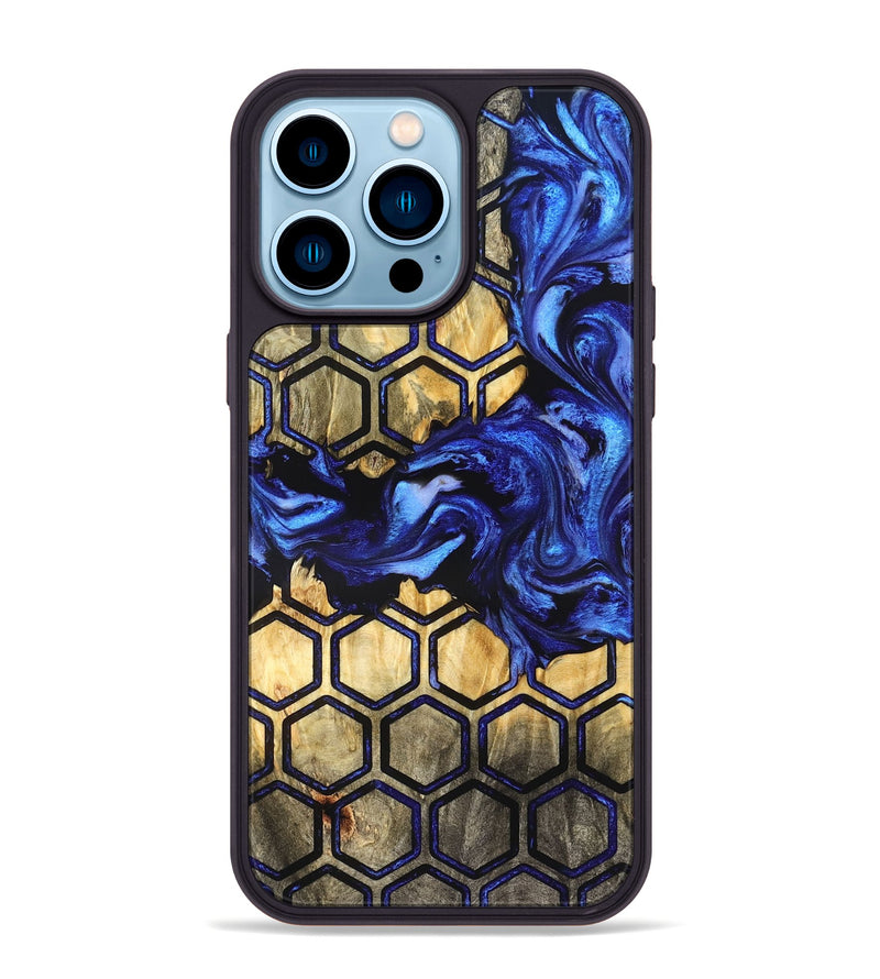 iPhone 14 Pro Max Wood Phone Case - Kailee (Pattern, 826803)