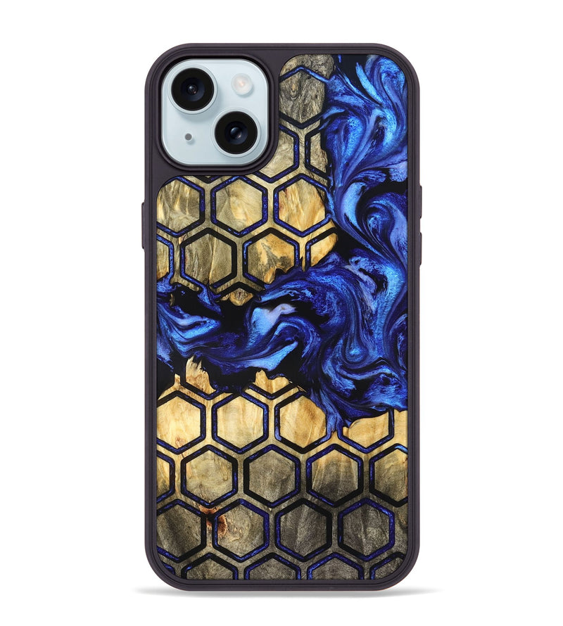 iPhone 15 Plus Wood Phone Case - Kailee (Pattern, 826803)