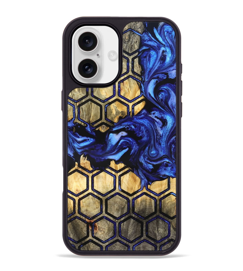 iPhone 16 Plus Wood Phone Case - Kailee (Pattern, 826803)