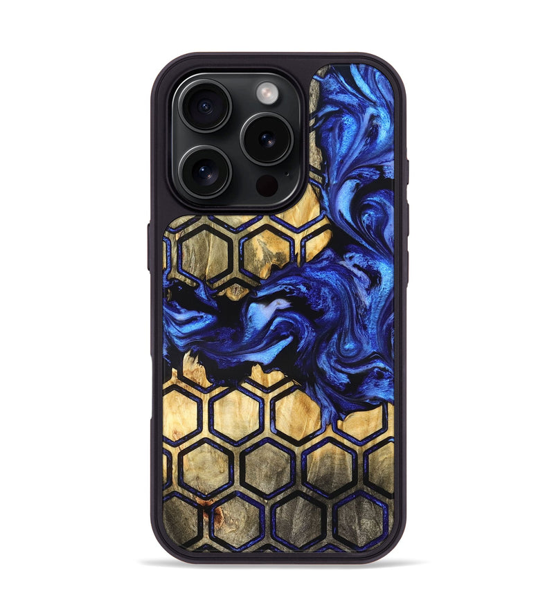 iPhone 16 Pro Wood Phone Case - Kailee (Pattern, 826803)