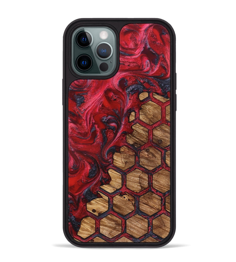 iPhone 12 Pro Max Wood Phone Case - Jaylon (Pattern, 826804)