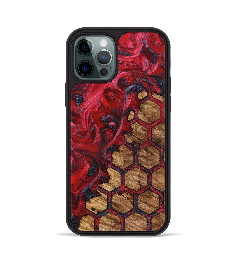 iPhone 12 Pro Wood Phone Case - Jaylon (Pattern, 826804)