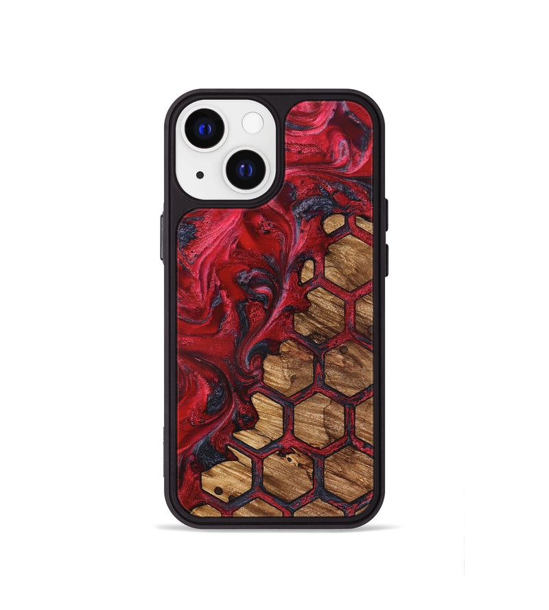 iPhone 13 mini Wood Phone Case - Jaylon (Pattern, 826804)