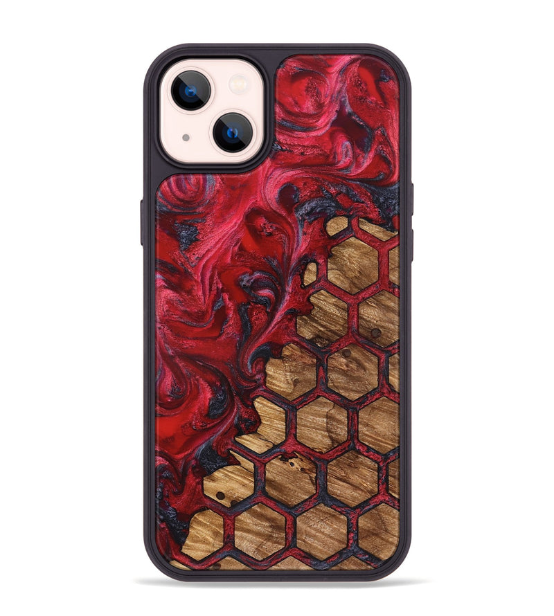 iPhone 14 Plus Wood Phone Case - Jaylon (Pattern, 826804)