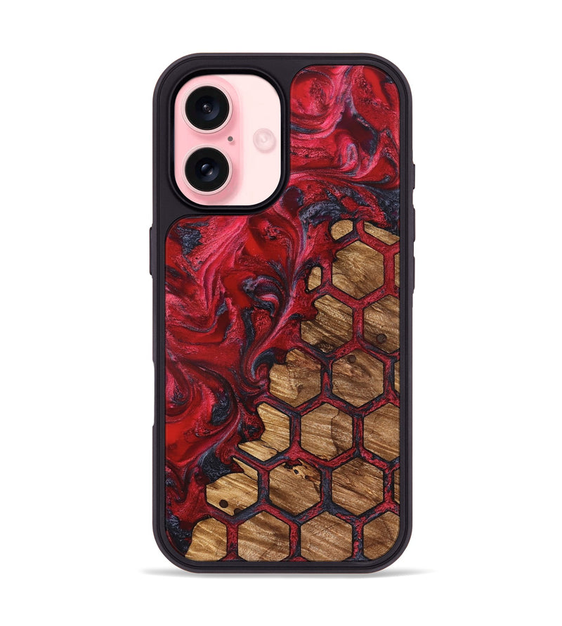 iPhone 16 Wood Phone Case - Jaylon (Pattern, 826804)
