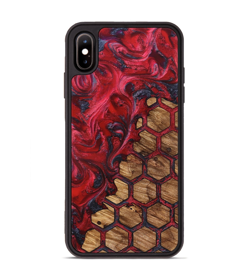 iPhone Xs Max Wood Phone Case - Jaylon (Pattern, 826804)