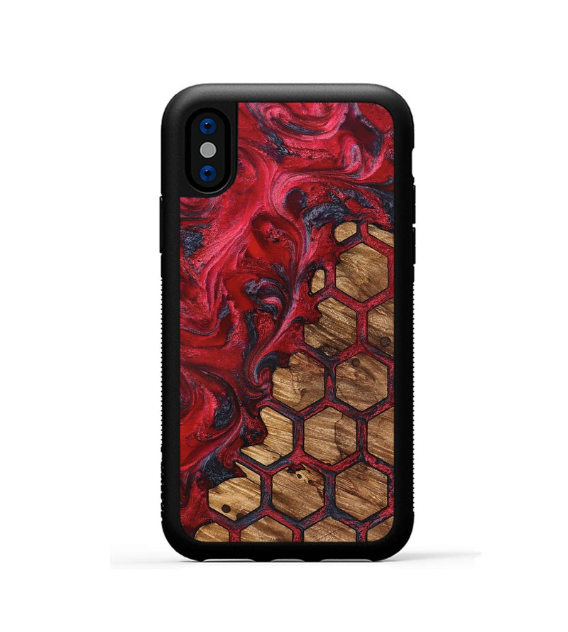 iPhone Xs Wood Phone Case - Jaylon (Pattern, 826804)
