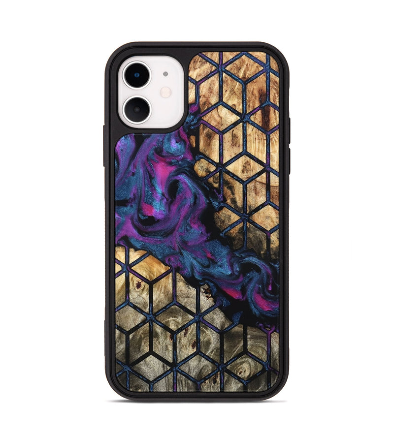iPhone 11 Wood Phone Case - Zackery (Pattern, 826805)