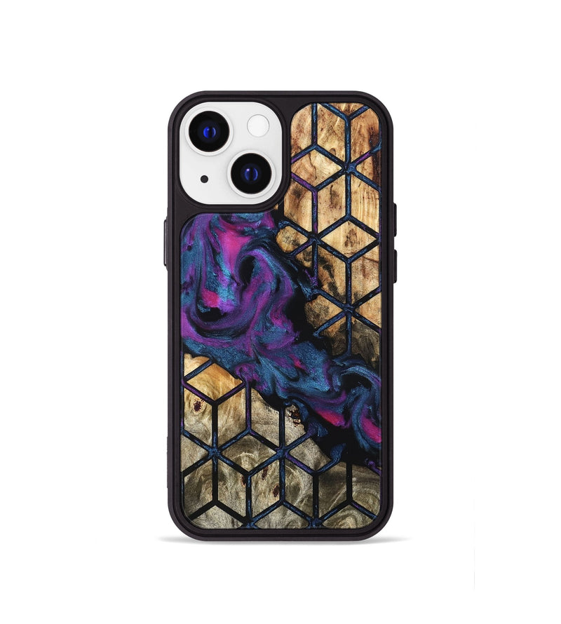 iPhone 13 mini Wood Phone Case - Zackery (Pattern, 826805)