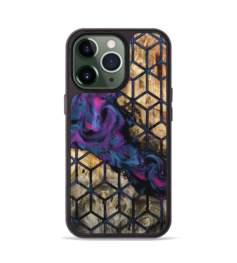 iPhone 13 Pro Wood Phone Case - Zackery (Pattern, 826805)