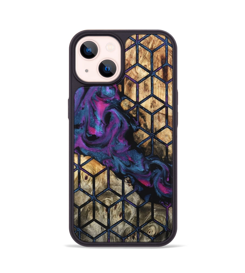 iPhone 14 Wood Phone Case - Zackery (Pattern, 826805)