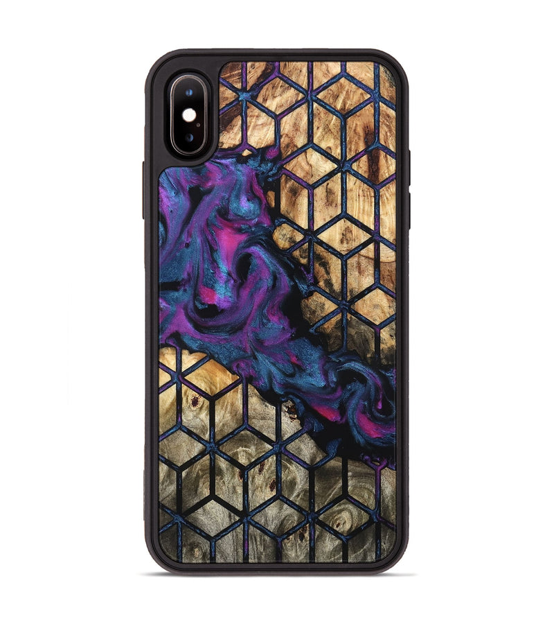 iPhone Xs Max Wood Phone Case - Zackery (Pattern, 826805)