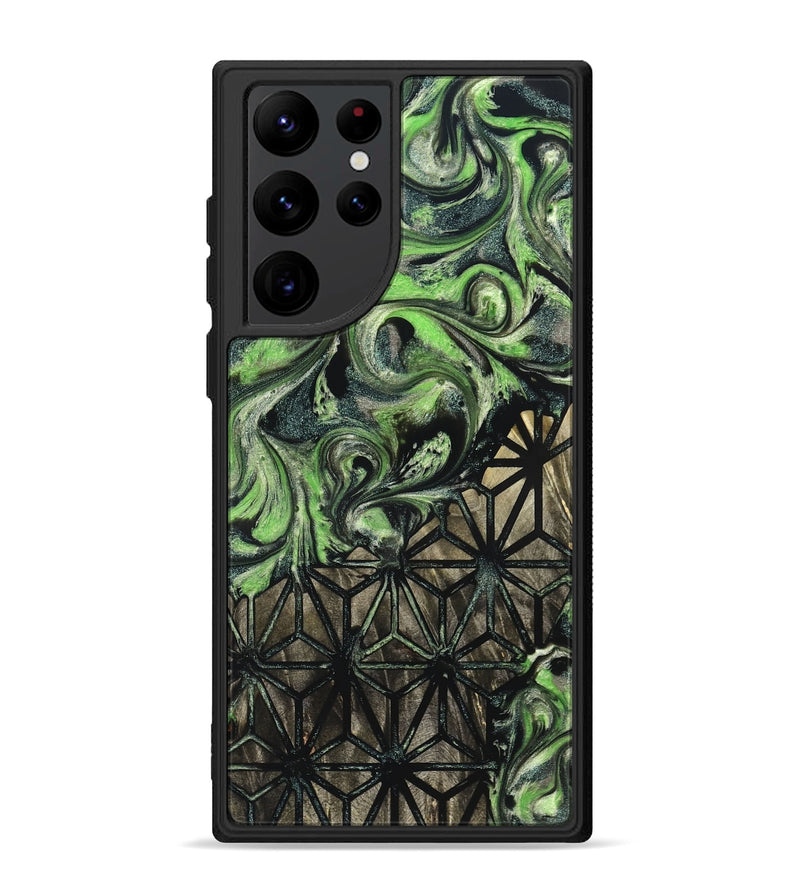 Galaxy S22 Ultra Wood Phone Case - Mozelle (Pattern, 826806)