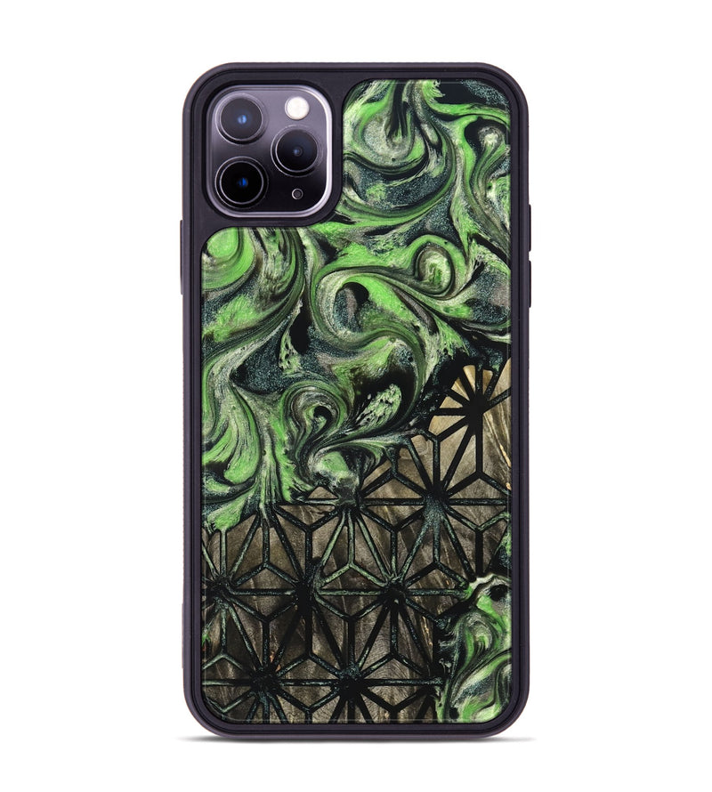 iPhone 11 Pro Max Wood Phone Case - Mozelle (Pattern, 826806)