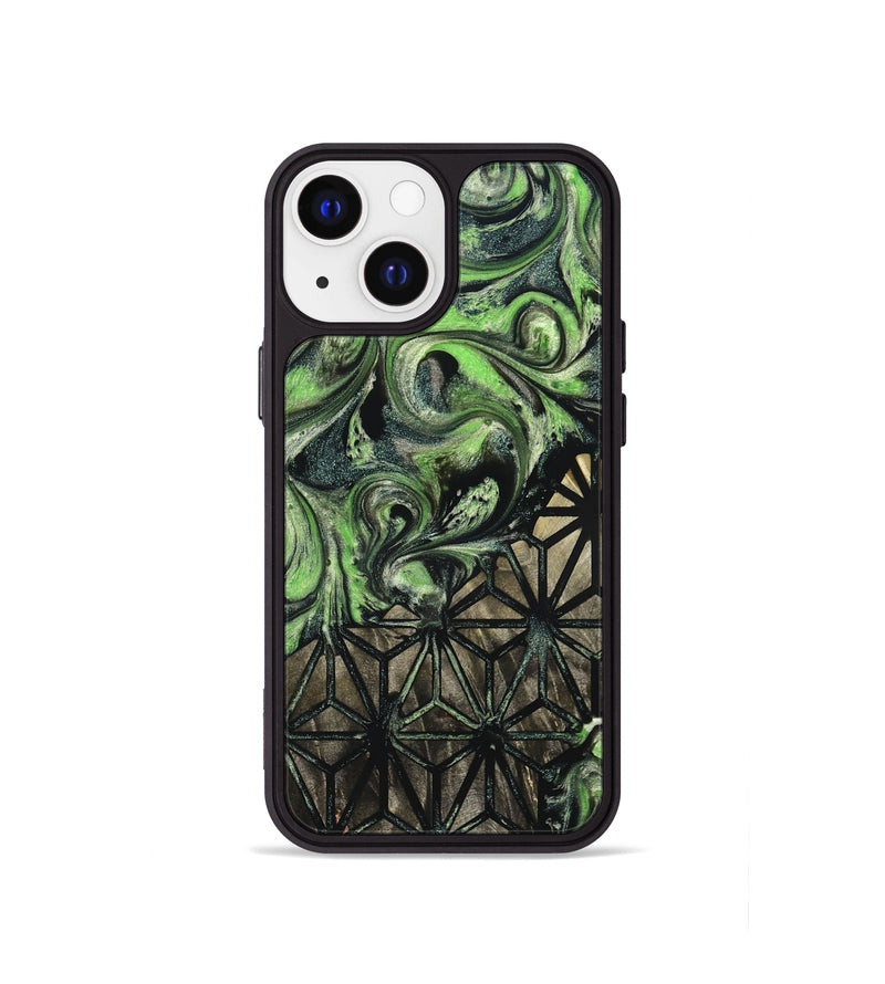 iPhone 13 mini Wood Phone Case - Mozelle (Pattern, 826806)