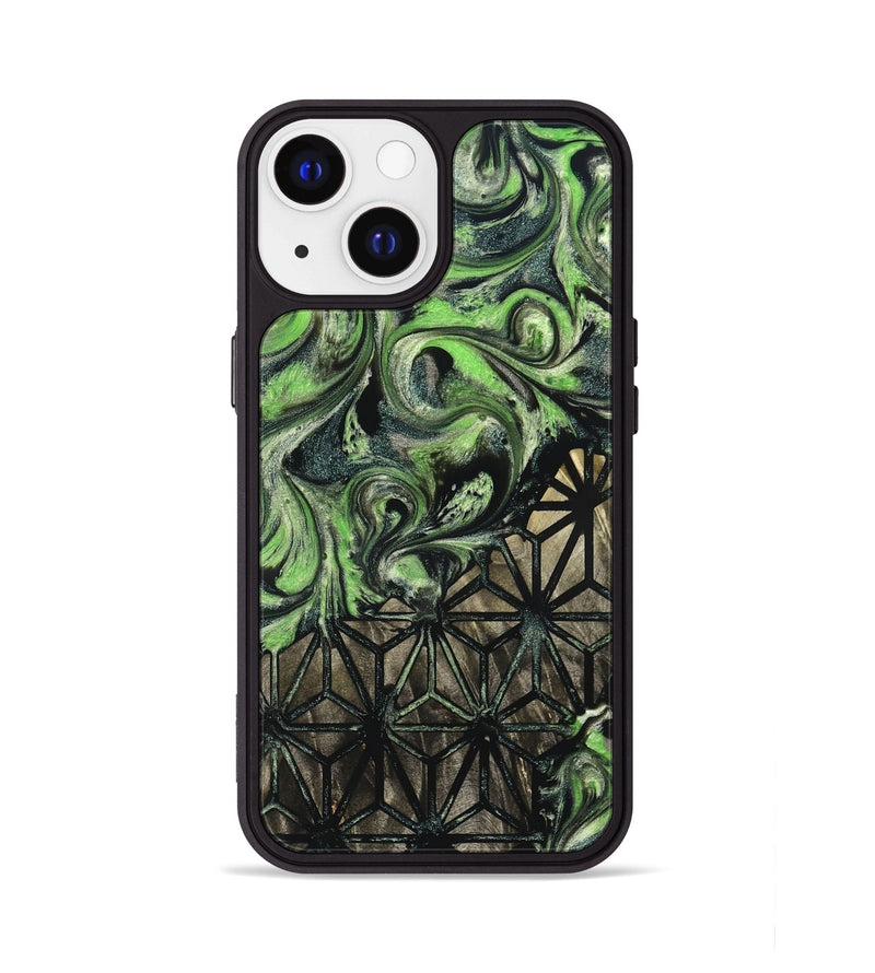 iPhone 13 Wood Phone Case - Mozelle (Pattern, 826806)