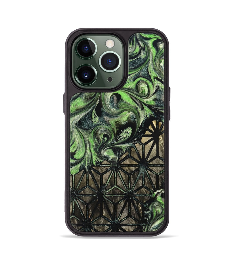 iPhone 13 Pro Wood Phone Case - Mozelle (Pattern, 826806)