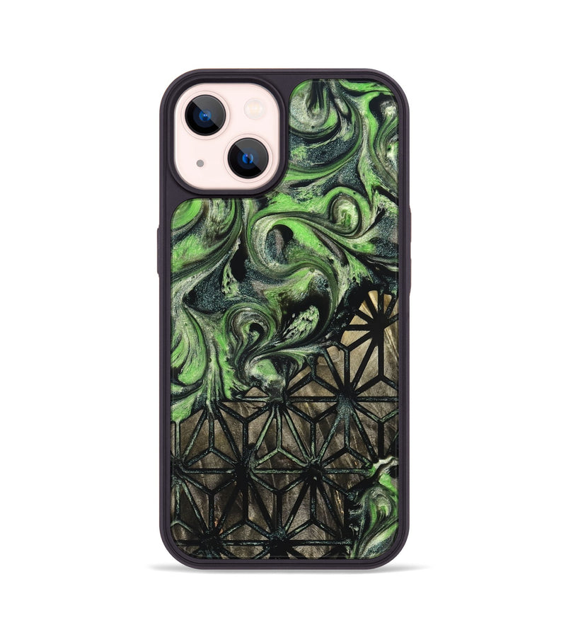 iPhone 14 Wood Phone Case - Mozelle (Pattern, 826806)